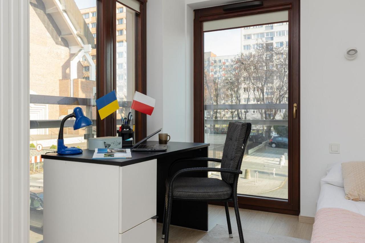 Warsaw Apartment Woronicza Home Office By Noclegi Renters Exterior foto